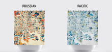 Load image into Gallery viewer, Baltimore Map Shower Curtain - usa Shower Curtain - Chroma Series

