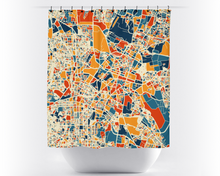 Load image into Gallery viewer, Bangalore Map Shower Curtain - india Shower Curtain - Chroma Series
