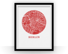 Load image into Gallery viewer, Berlin Map Print - City Map Poster
