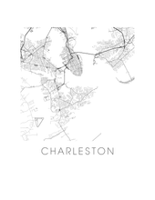 Load image into Gallery viewer, Charleston Map Print
