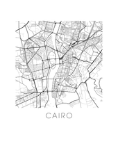 Load image into Gallery viewer, Cairo Map Print
