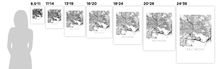 Load image into Gallery viewer, Baltimore Map Print
