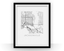 Charger l&#39;image dans la galerie, Jacksonville Map Print

