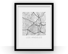 Load image into Gallery viewer, Los Angeles Map Print
