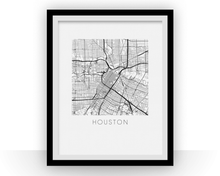 Charger l&#39;image dans la galerie, Houston Map Print

