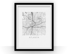 Load image into Gallery viewer, Atlanta Map Print

