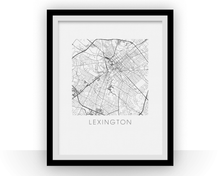 Load image into Gallery viewer, Lexington Map Print
