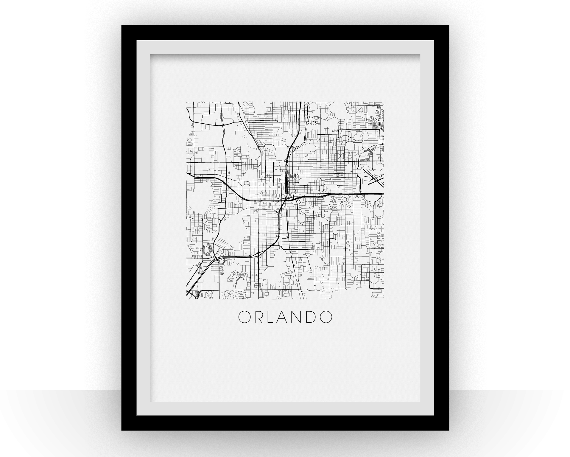 Orlando Map Print – iLikeMaps