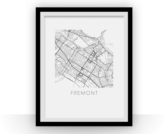 Fremont Map Print