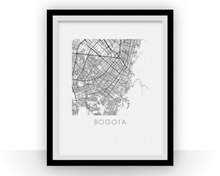 Load image into Gallery viewer, Bogota Map Print
