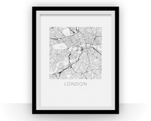Charger l&#39;image dans la galerie, London Map Print

