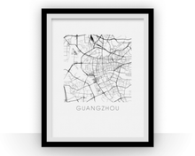 Load image into Gallery viewer, Guangzhou Map Print
