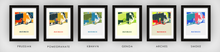 Load image into Gallery viewer, Matunuck Map Print - Full Color Map Poster
