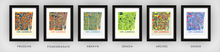Load image into Gallery viewer, Fort Lauderdale Map Print - Full Color Map Poster
