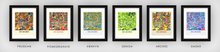 Load image into Gallery viewer, Des Moines Map Print - Full Color Map Poster

