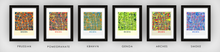Load image into Gallery viewer, Wichita Map Print - Full Color Map Poster
