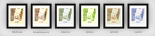 Load image into Gallery viewer, Miami Map Print - Full Color Map Poster

