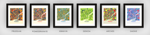 Load image into Gallery viewer, Toledo Ohio Map Print - Full Color Map Poster
