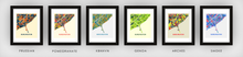 Load image into Gallery viewer, Burlington ON Map Print - Full Color Map Poster
