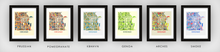 Load image into Gallery viewer, Chicago Map Print - Full Color Map Poster

