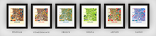 Load image into Gallery viewer, Oakland Map Print - Full Color Map Poster
