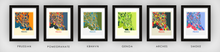 Load image into Gallery viewer, Provo UT Map Print - Full Color Map Poster
