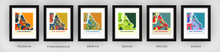 Load image into Gallery viewer, Fort McMurray Alberta Map Print - Full Color Map Poster
