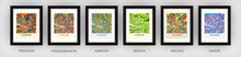 Load image into Gallery viewer, Glasgow Map Print - Full Color Map Poster
