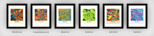Load image into Gallery viewer, Milton Ontario Map Print - Full Color Map Poster
