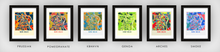 Load image into Gallery viewer, New Delhi Map Print - Full Color Map Poster
