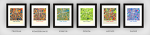 Load image into Gallery viewer, Fort Worth Map Print - Full Color Map Poster
