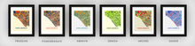 Load image into Gallery viewer, Santa Monica Map Print - Full Color Map Poster
