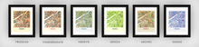 Load image into Gallery viewer, Osaka Map Print - Full Color Map Poster

