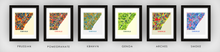 Load image into Gallery viewer, Oakville Ontario Map Print - Full Color Map Poster
