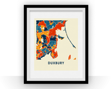 Load image into Gallery viewer, Duxbury Map Print - Full Color Map Poster
