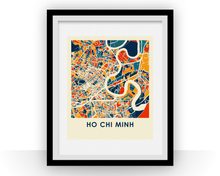 Load image into Gallery viewer, Ho Chi Minh Map Print - Full Color Map Poster
