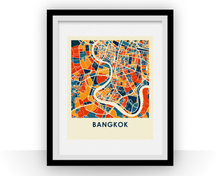 Load image into Gallery viewer, Bangkok Map Print - Full Color Map Poster
