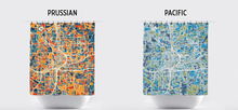 Load image into Gallery viewer, Atlanta Map Shower Curtain - usa Shower Curtain - Chroma Series
