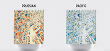 Load image into Gallery viewer, Tokyo Map Shower Curtain - japan Shower Curtain - Chroma Series
