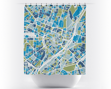 Load image into Gallery viewer, Munich Map Shower Curtain - germany Shower Curtain - Chroma Series
