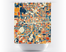 Load image into Gallery viewer, Orlando Map Shower Curtain - usa Shower Curtain - Chroma Series
