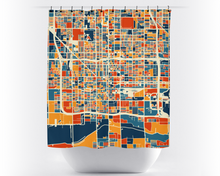 Load image into Gallery viewer, Phoenix Map Shower Curtain - usa Shower Curtain - Chroma Series
