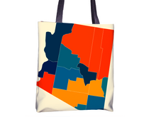 Load image into Gallery viewer, Arizona Map Tote Bag - AZ Map Tote Bag 15x15
