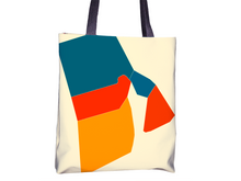 Load image into Gallery viewer, Rhode Island Map Tote Bag - RI Map Tote Bag 15x15

