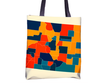 Load image into Gallery viewer, Colorado Map Tote Bag - CO Map Tote Bag 15x15
