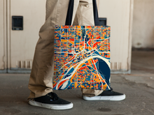 Load image into Gallery viewer, St Paul Map Tote Bag - Minnesota Map Tote Bag 15x15
