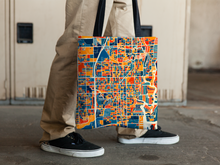 Load image into Gallery viewer, Fort Lauderdale Map Tote Bag - Fort Lauderdale Map Tote Bag 15x15
