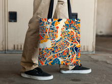 Load image into Gallery viewer, Ottawa Map Tote Bag - Ontario Map Tote Bag 15x15
