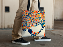 Load image into Gallery viewer, Toronto Map Tote Bag - To Map Tote Bag 15x15
