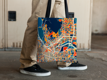 Load image into Gallery viewer, El Paso Map Tote Bag - Texas Map Tote Bag 15x15
